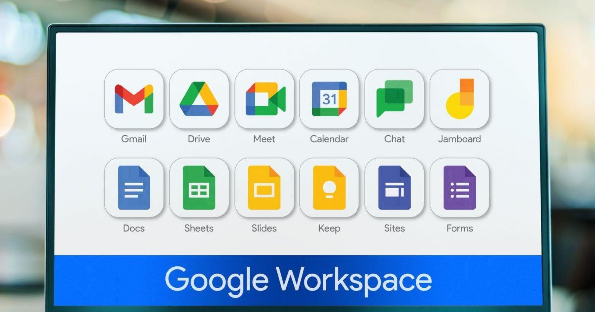 Formation : Bureautique : Google Workspace (Drive, Gmail, Calendar, Meet, Forms, Sheets)